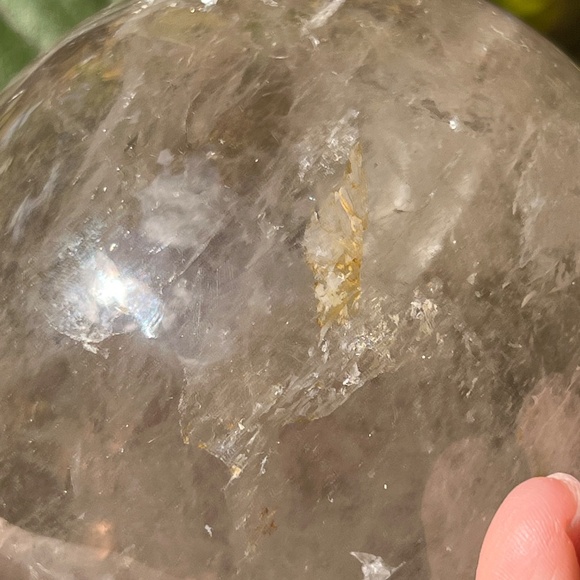 Clear (15 ) Quartz sphere | crystal - Picture 11 of 14